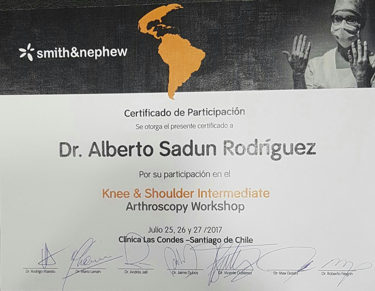 knee and Shoulder Intermediate Arthroscopy Workshop